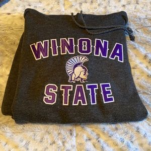Hooded Winona State Sweatshirt